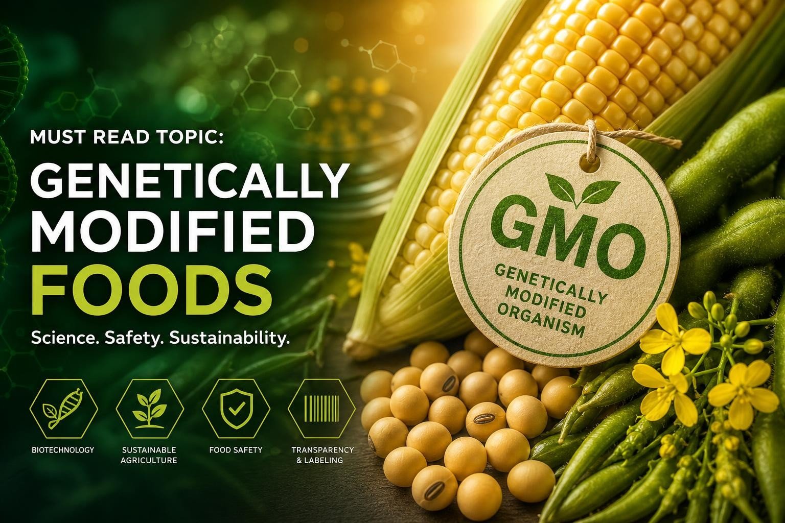 10 Genetically Modified Foods You May Encounter in Everyday Life